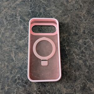 Pink Phone Case with Ring Holder